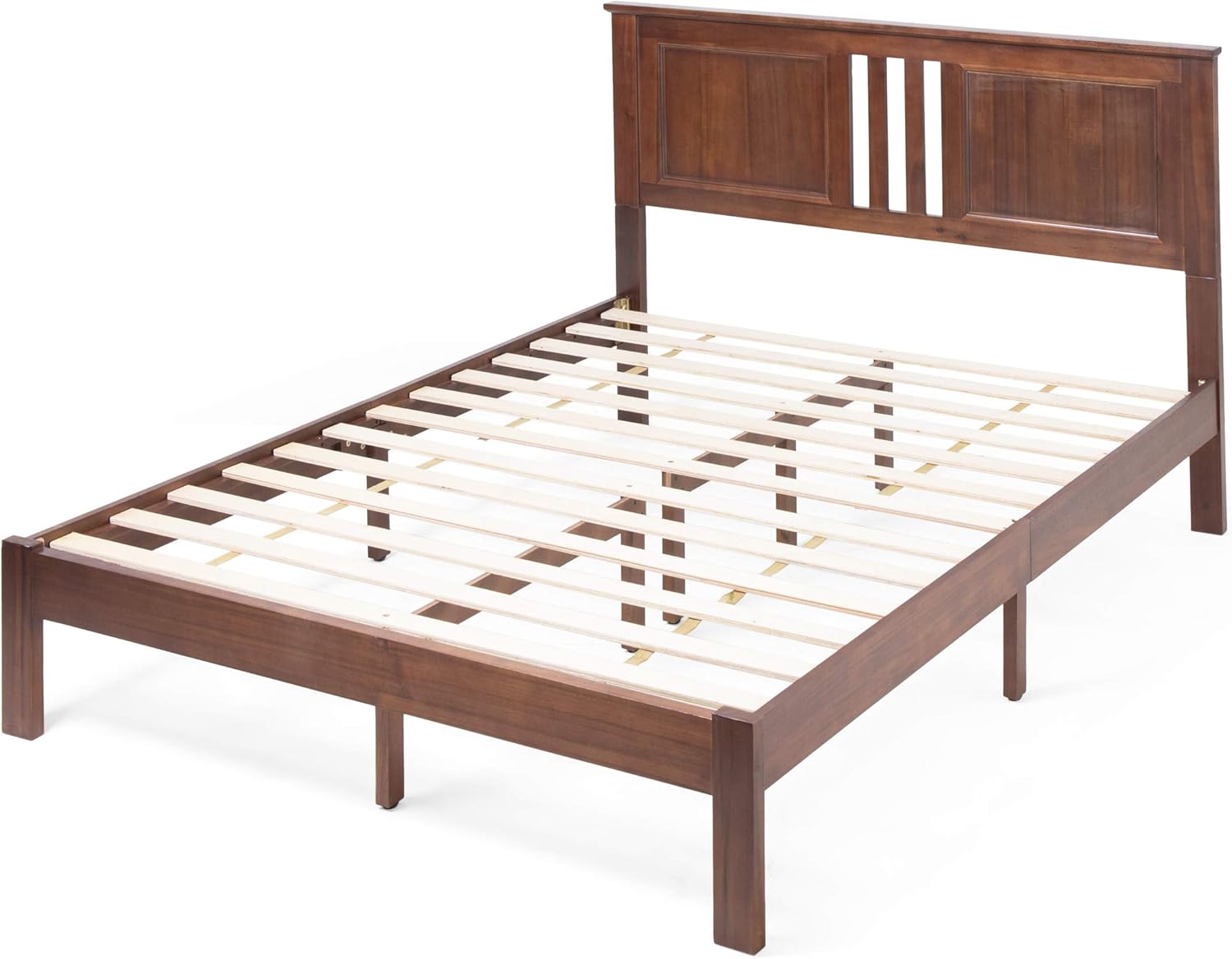 Christopher Knight Home Valentina Acacia Wood Queen Bed Platform, Gray