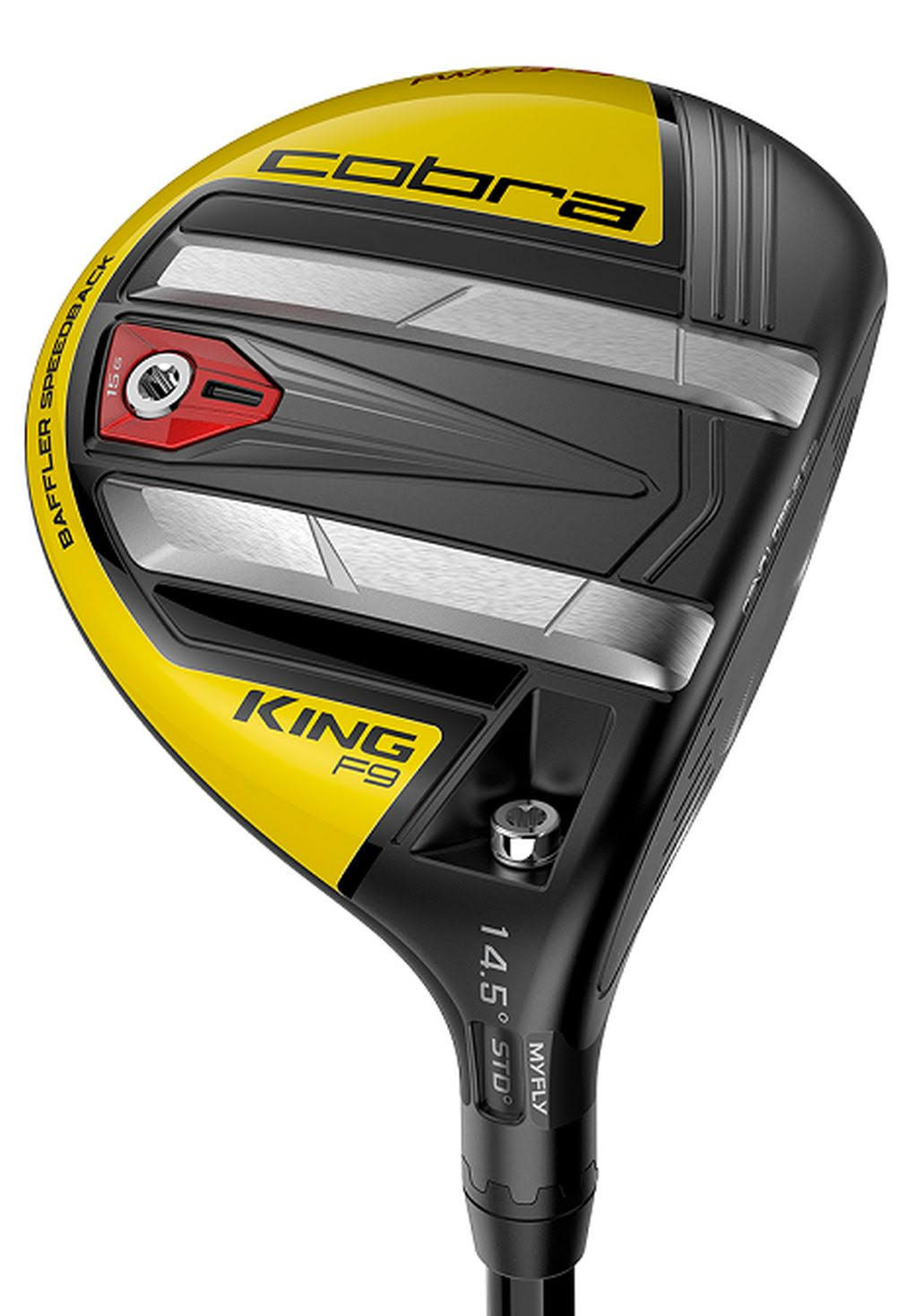 Cobra King F9 Speedback Fairway Wood Black/Yellow