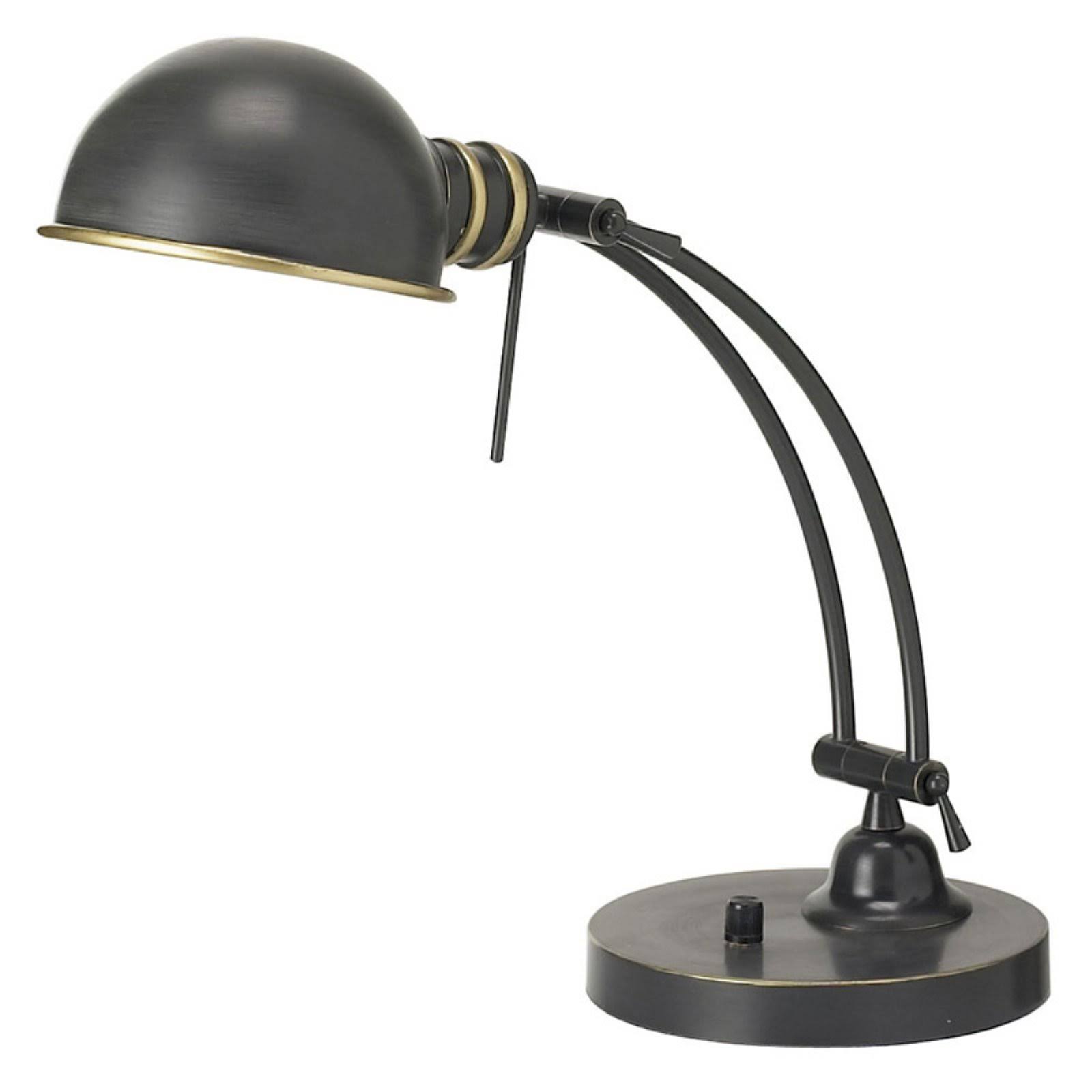 Dainolite DM1958 Pharmacy Desk Lamp, Oil Brushed Bronze
