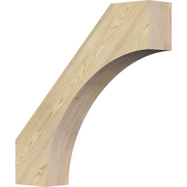 6x22W x 32x22D x 32x22H Westlake Rough Sawn Brace, Douglas Fir