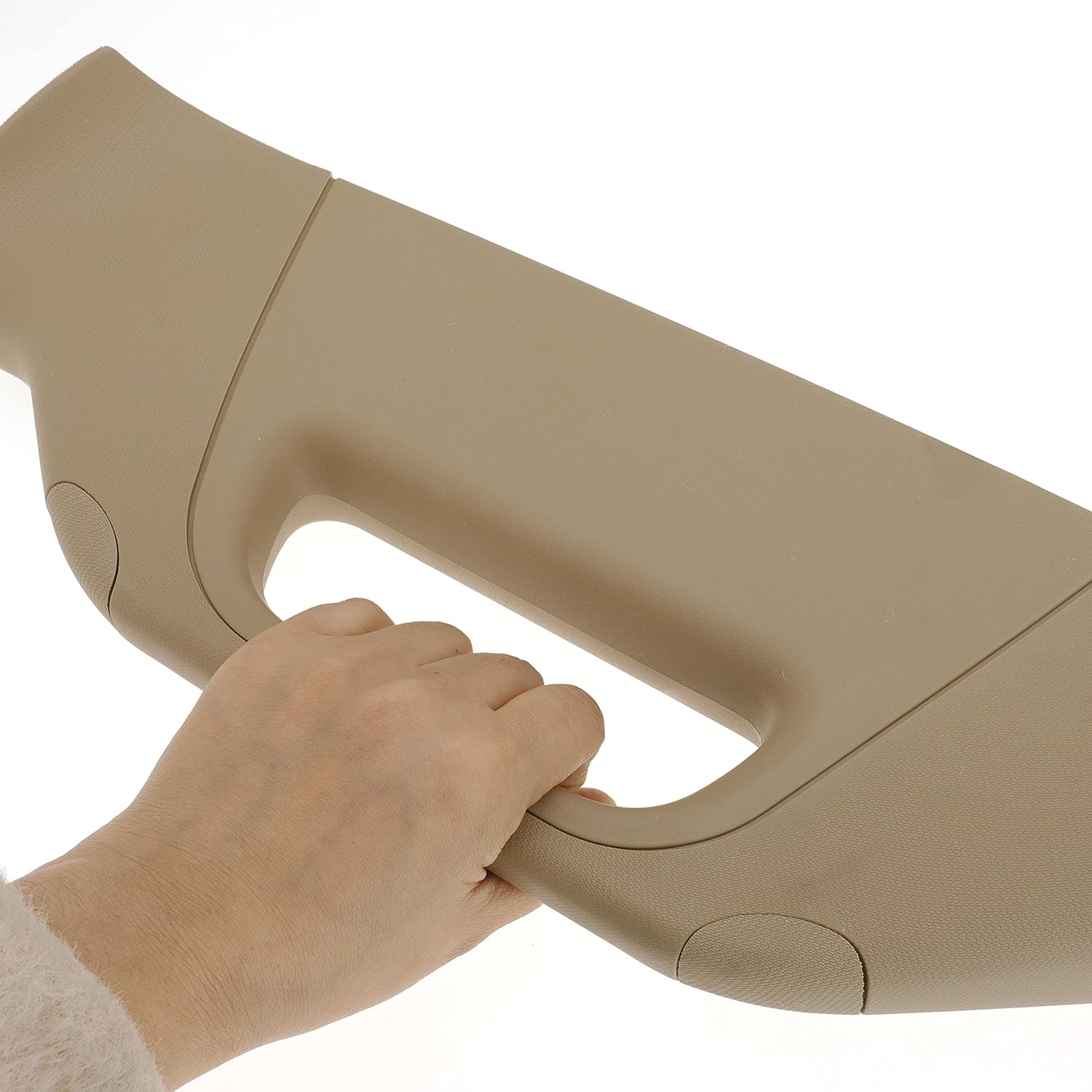 A Pillar Grab Handle Interior Trim Adobe Tan Left Driver Side for Ford F250 F350 F450 F550 Super Duty 6.2 6.7 6.8 11 12 13 14 15 16 Replace BC3Z-2503599-AA BC3Z2503599AA