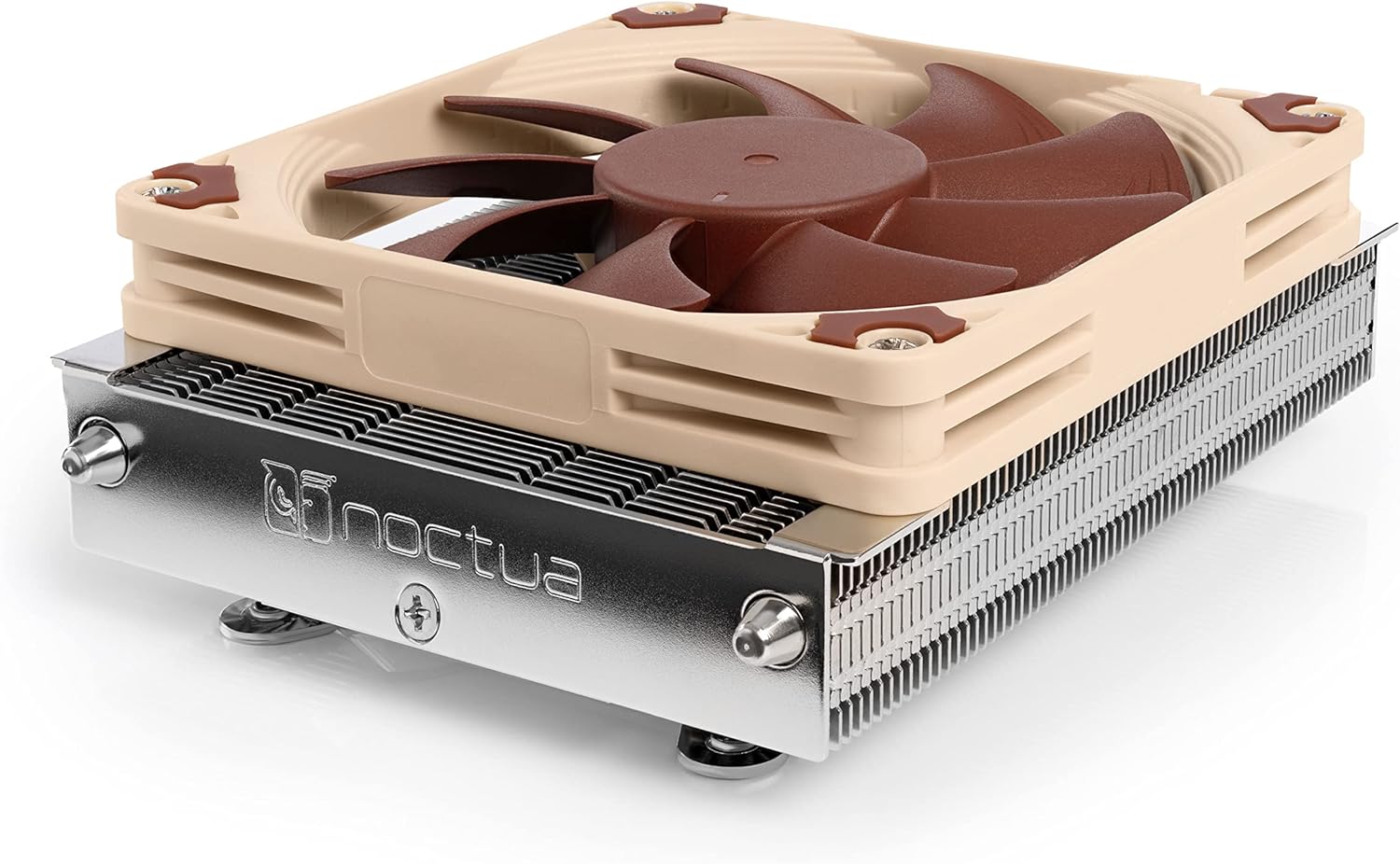 Noctua NH-L9a-AM4, Premium Low-Profile CPU Cooler for AMD AM4 (Brown) Pack of 2