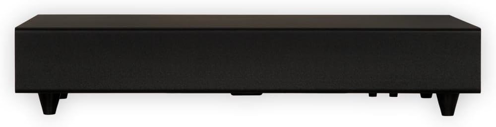 Theater Solutions SUB8S 250 Watt Surround Sound HD Home Theater Slim Powered Active Subwoofer (Black)