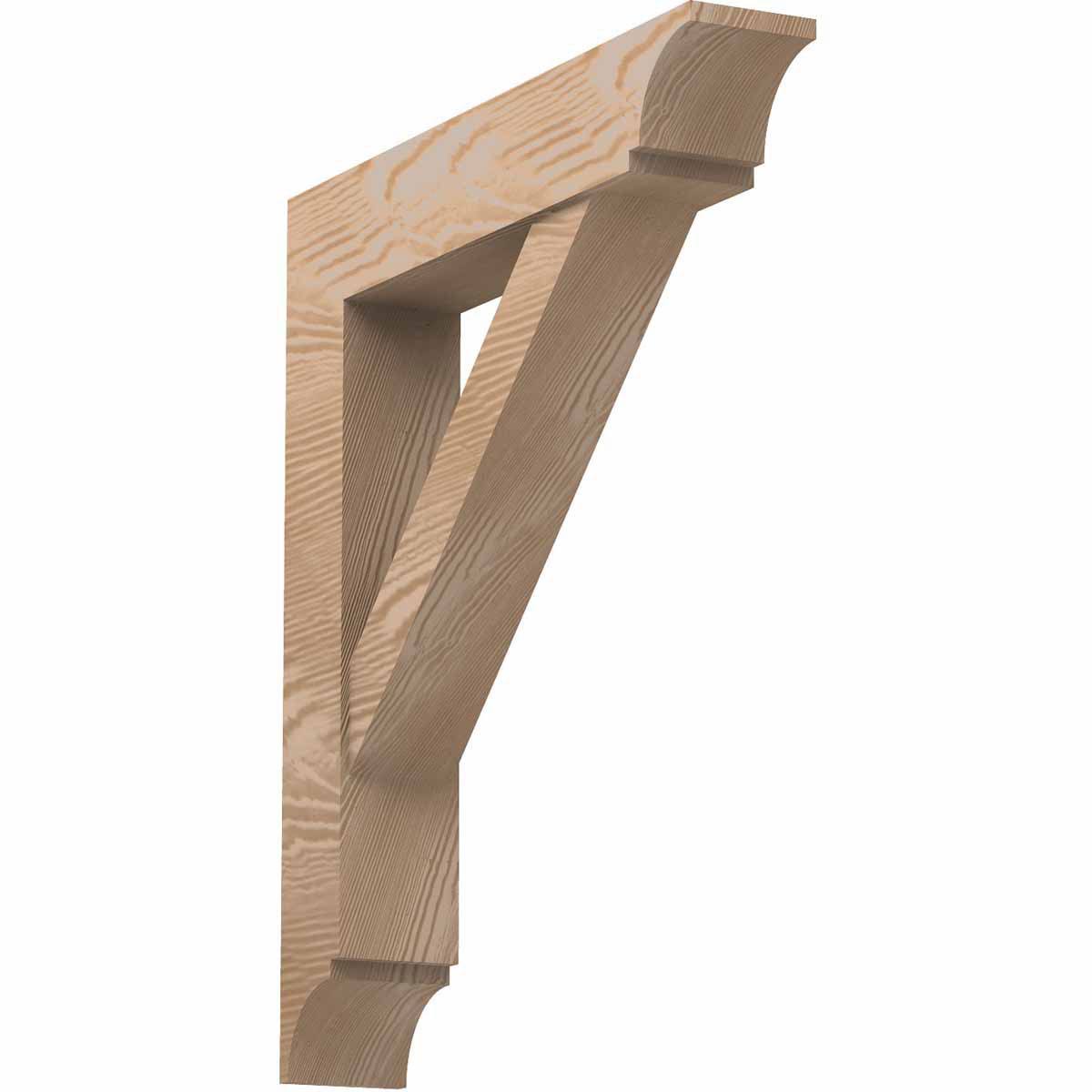 Fypon, Ltd. BKT22X24X4S-1 3 1/2x22W x 22x22D x 24x22H BRACKET, Wood Grain