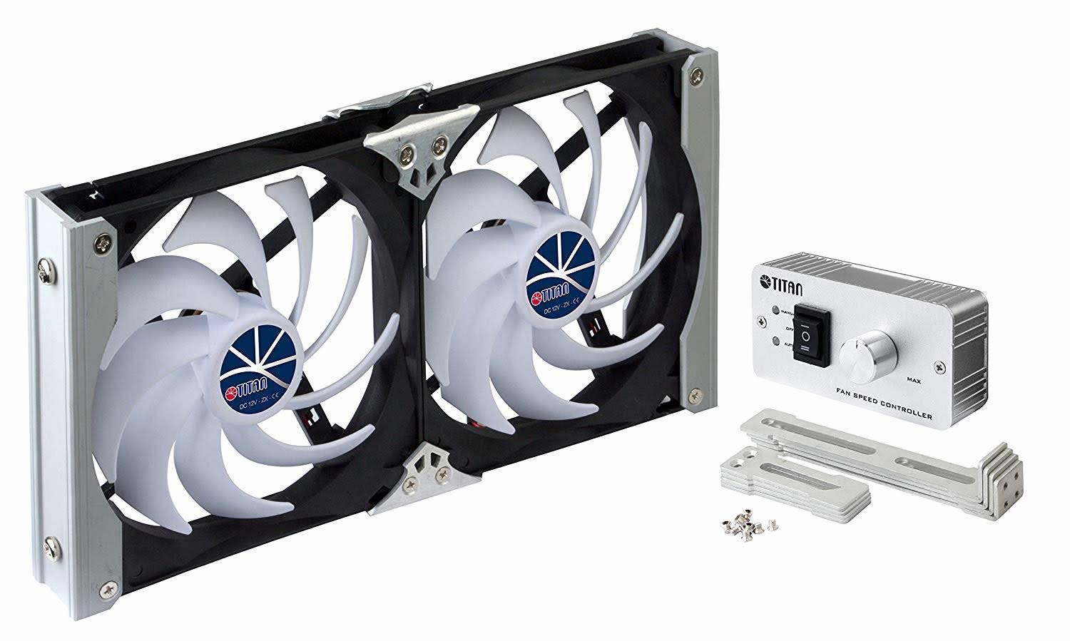 Titan TTC-SC09TZ/C Muti-Purpose Rack Fan (140 mm Dual Fan)