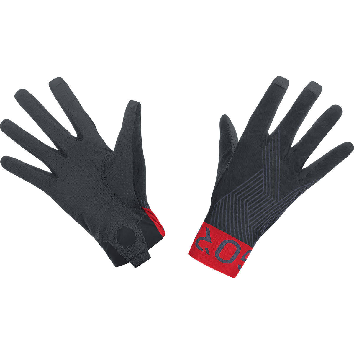 Gore Wear C7 Pro Gloves - Black-Red - XL