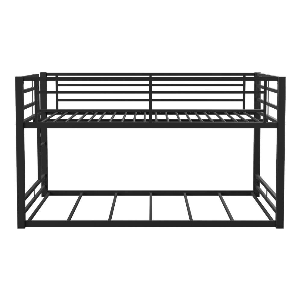 Furniture of America Belhampton Sand Black Full Over Full Bunk Bed | IDF-BK656BK-FF