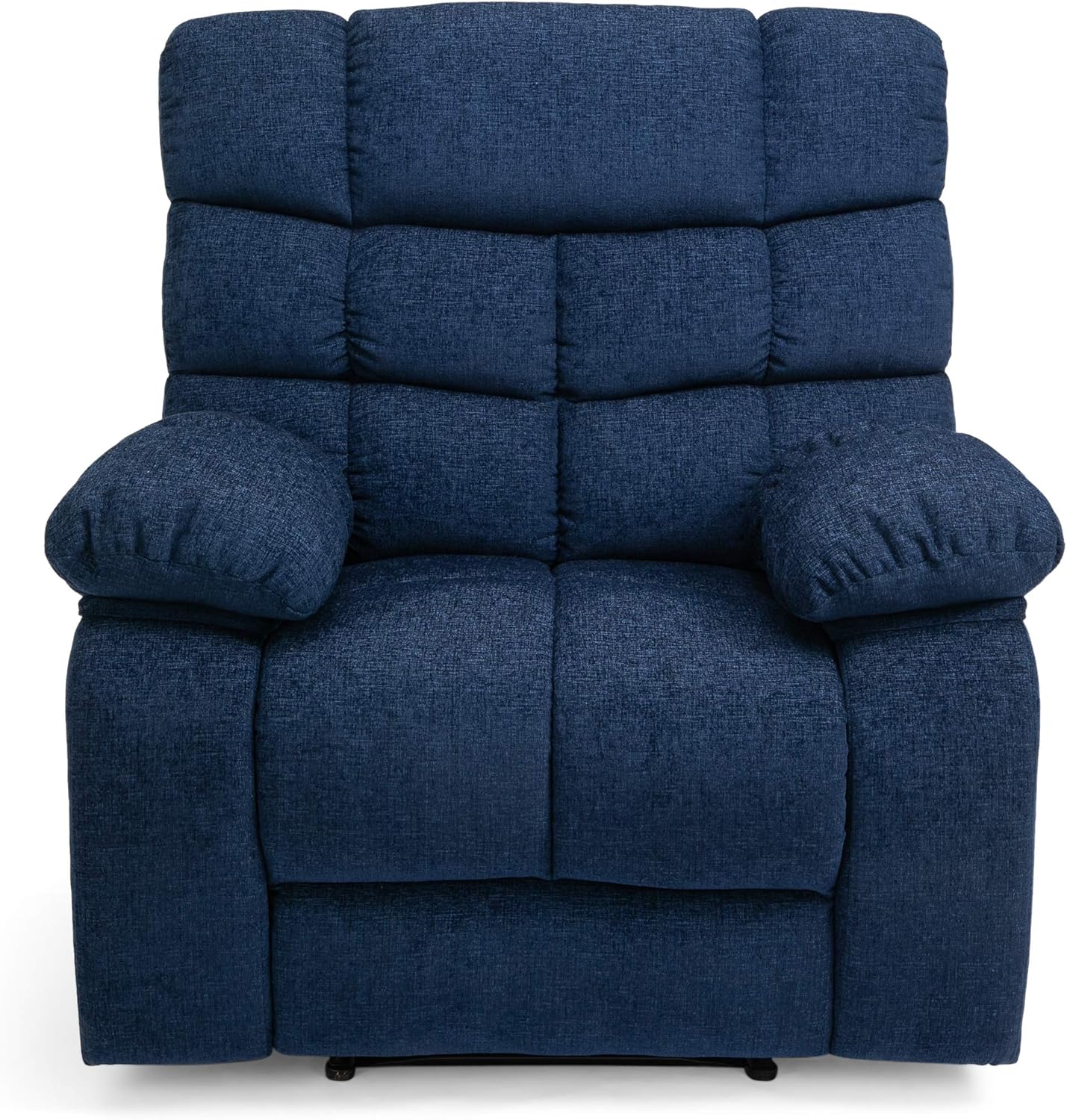 Christopher Knight Home Blackshear Massage Recliner, Navy Blue + Black