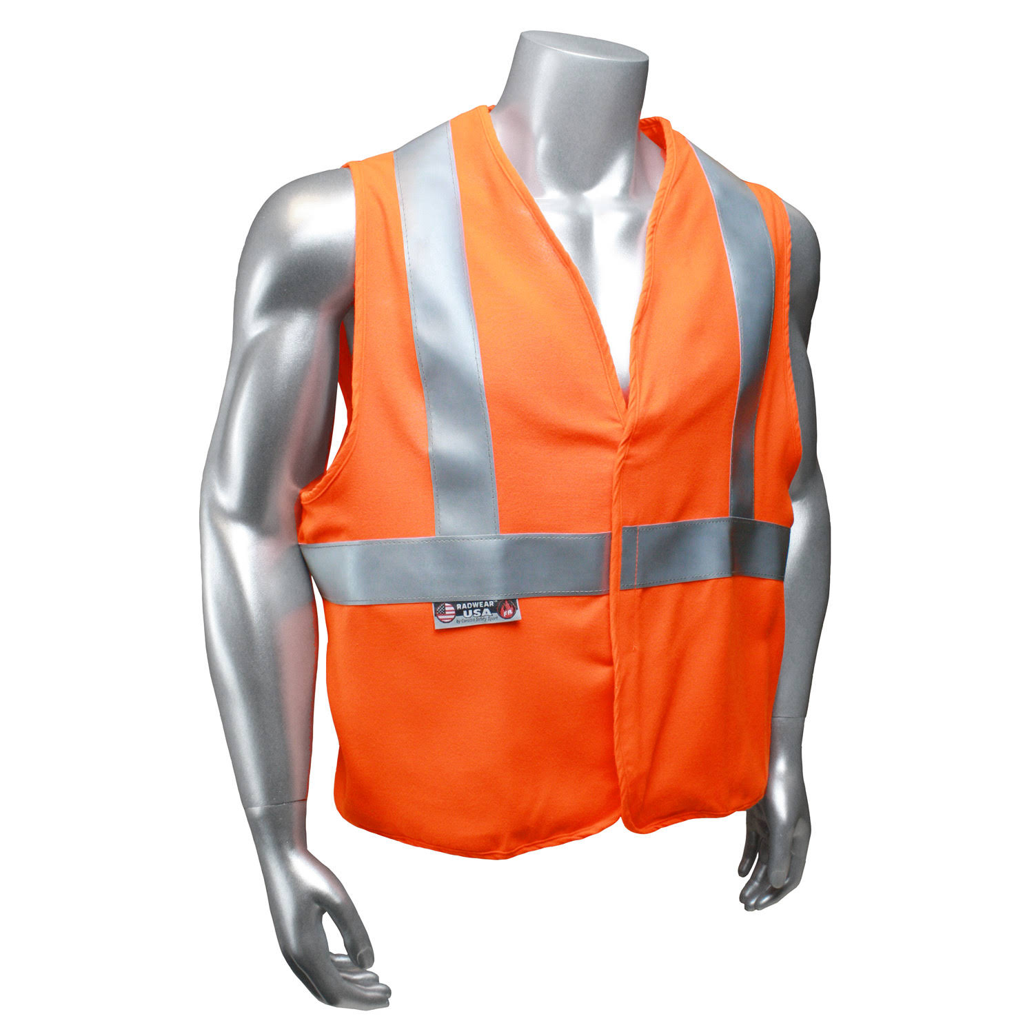 Radians SV92 Basic Modacrylic FR Class 2 Vest - Orange - M