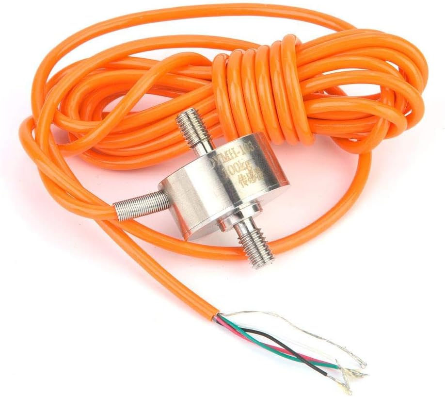 DYMH-103 Load Cell Miniature Weighing Sensor Pull Rod Pressure Tension Sensor Portable Crane Scale(0~5kg) Pack of 2