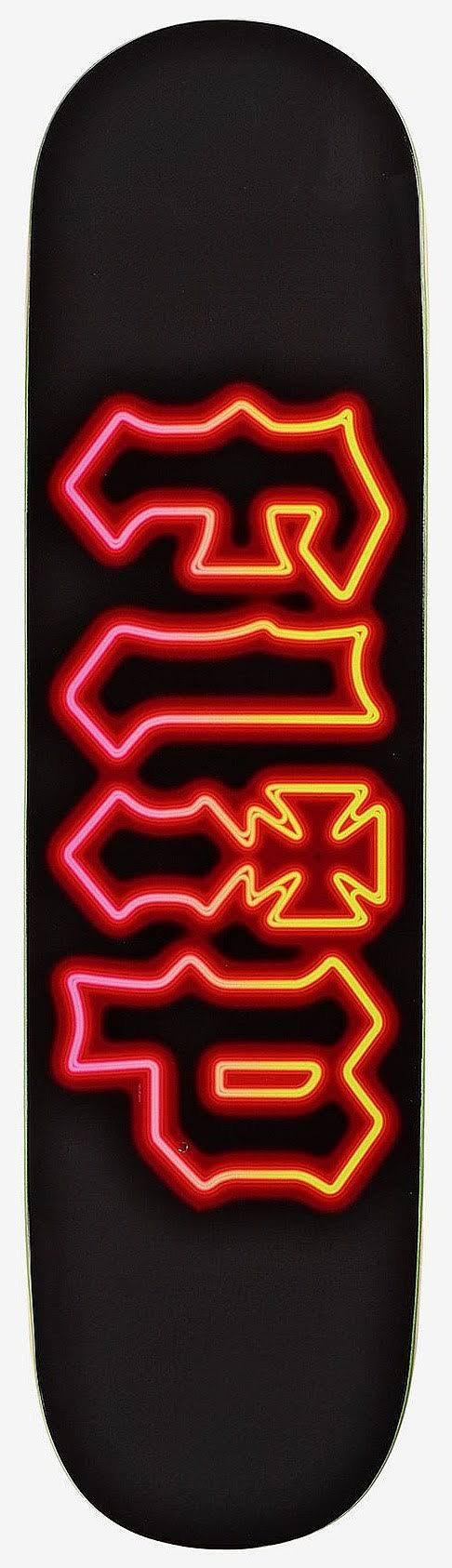 Flip Team Neon 32.125x22 Deck - Black