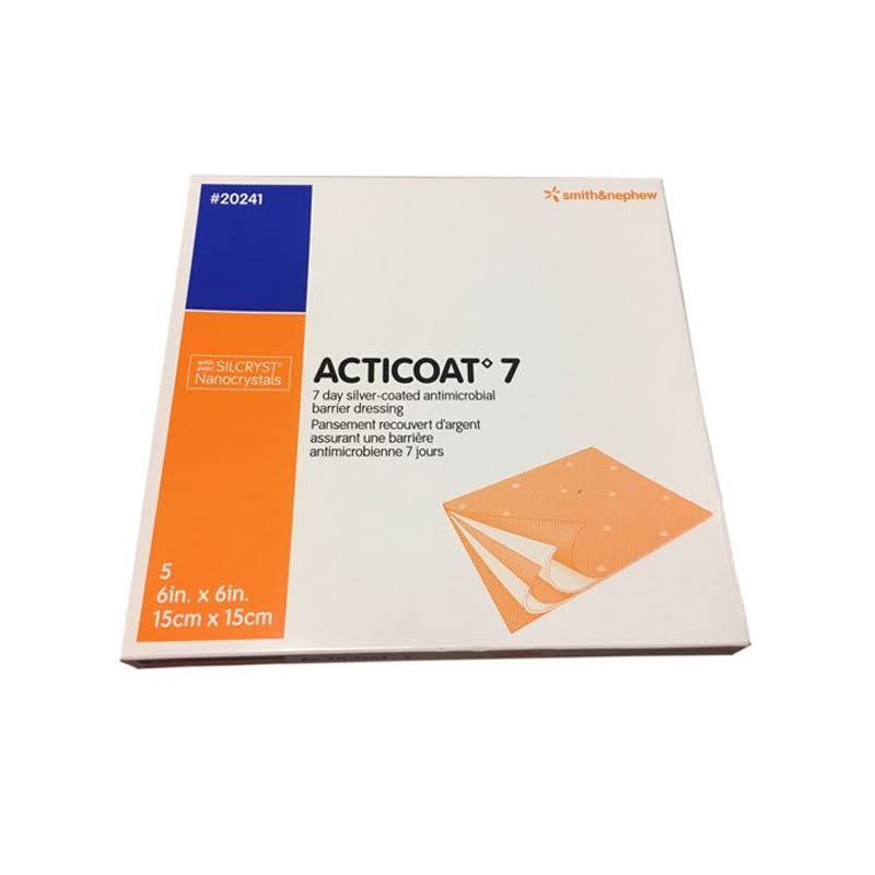 Smith-Nephew SKU #20241 - Acticoat with Nanocystalline Silver - 1 Case