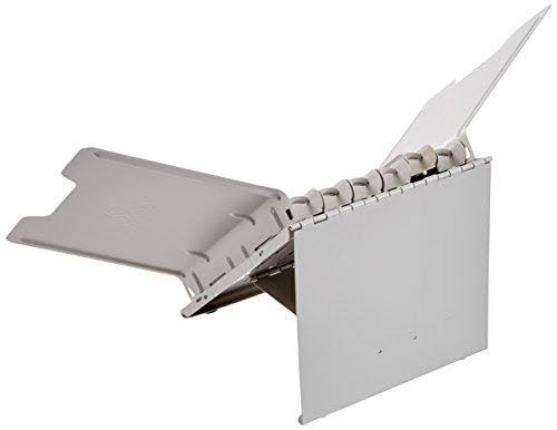 Durable Catalog Display Rack with 6 1-Inch Rings, Gray (DBL595010)