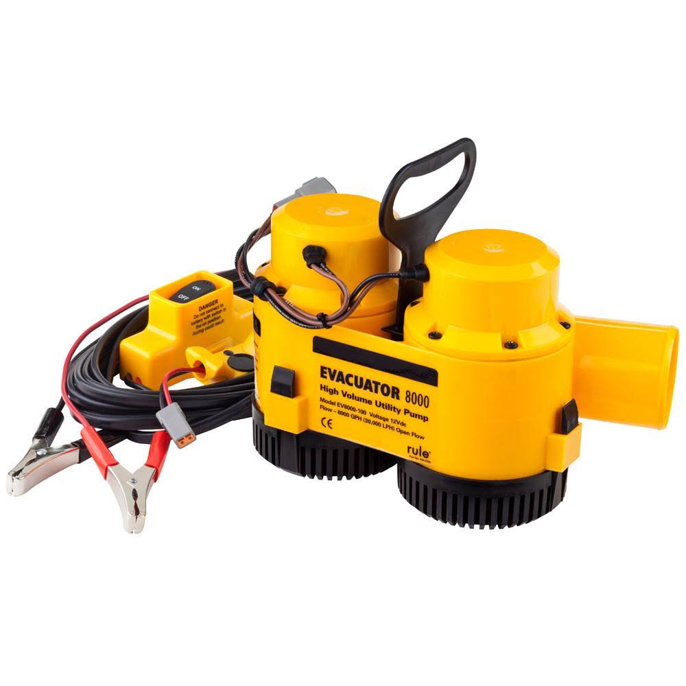 Rule Evacuator 8000 G.P.H High Capacity Dewatering Pump
