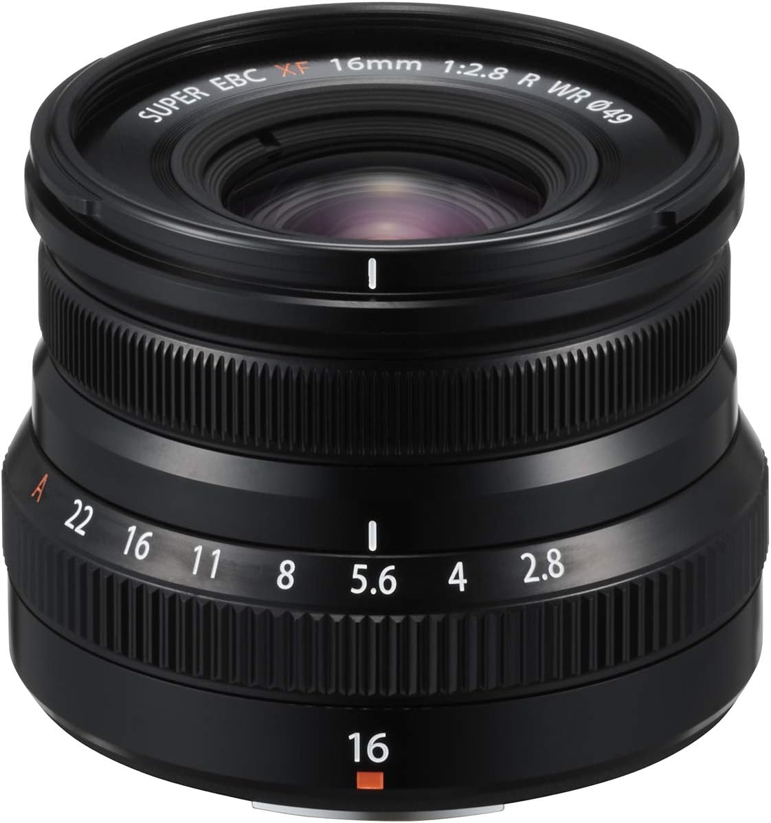 Fujinon XF16mmF2.8 R WR Lens - Black
