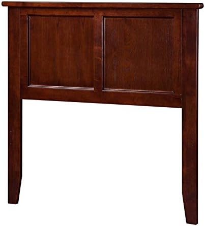 Leo & Lacey Twin Panel Headboard in Walnut