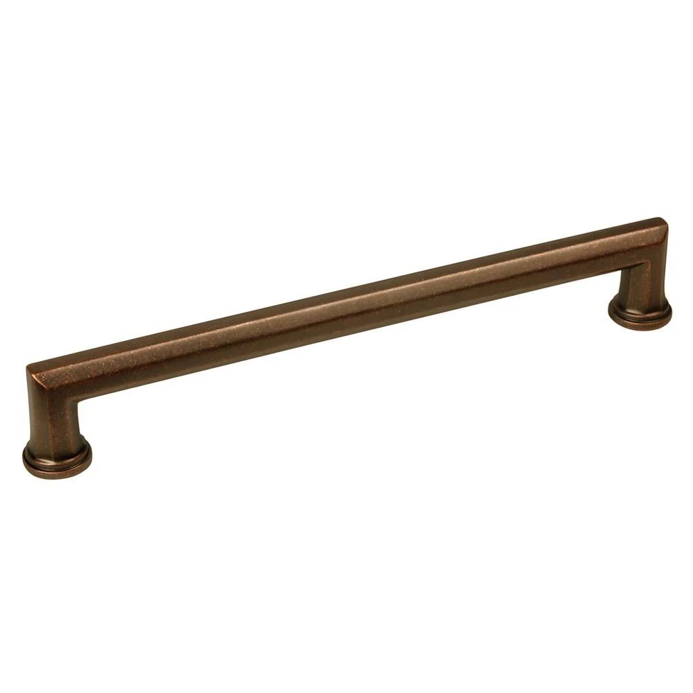 Keeler P6263-dac 220mm Dark Antique Copper Facette Solid Brass Cabinet Pull