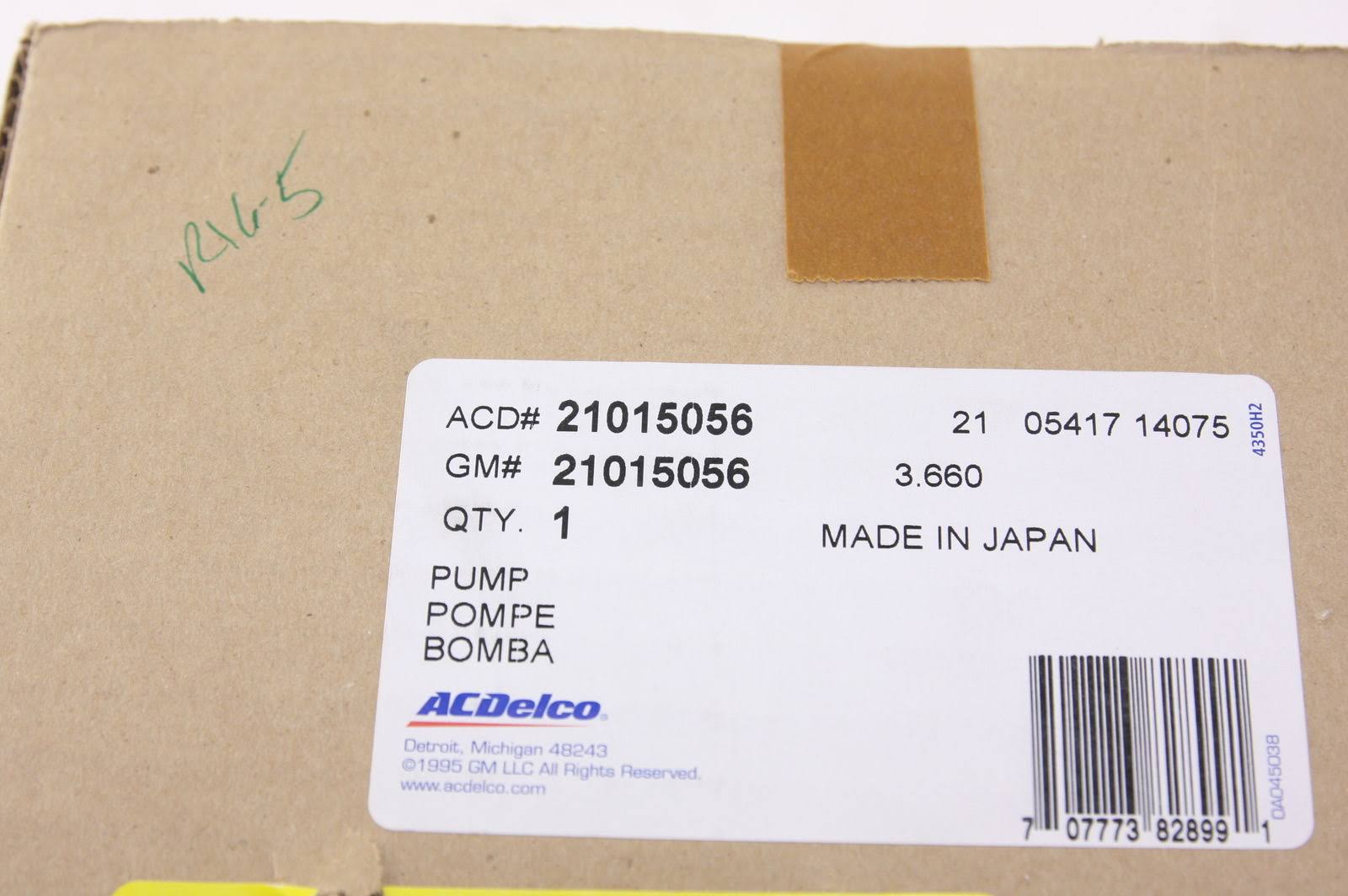 ACDelco 21015056 - Secondary Air Injection Pump