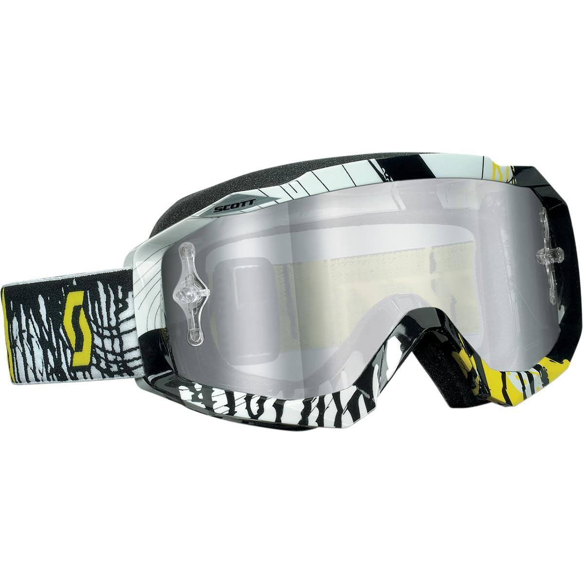 Scott - 217782-3601015 - Hustle Goggle Oil Slick Yellow Black w/Chrome Lens