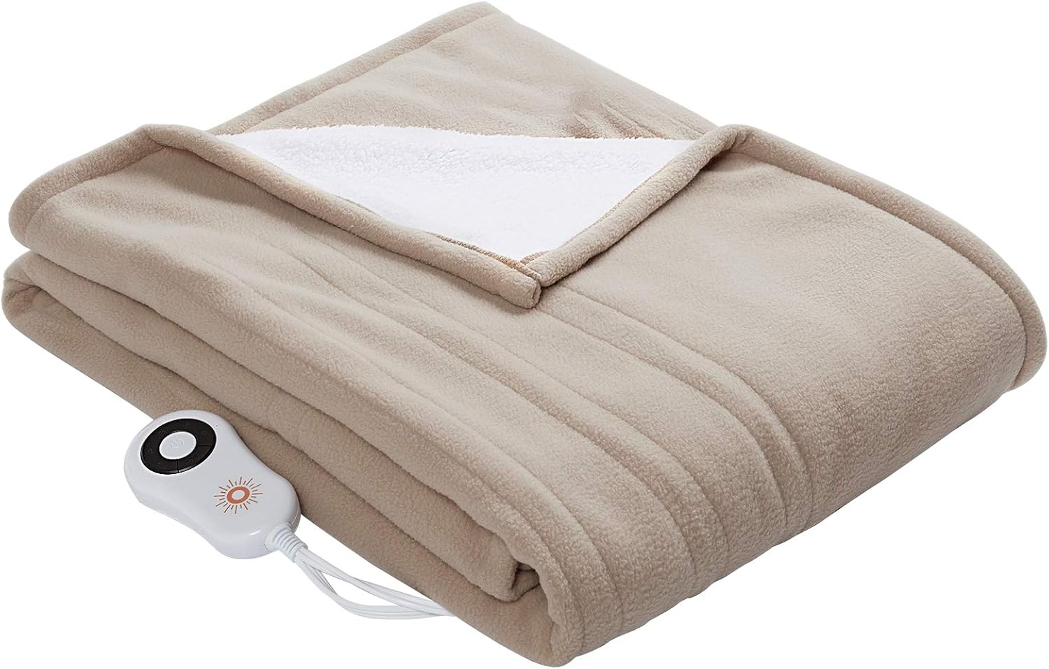 STONECREST Reversible Electric Blanket Heated Throw, 50