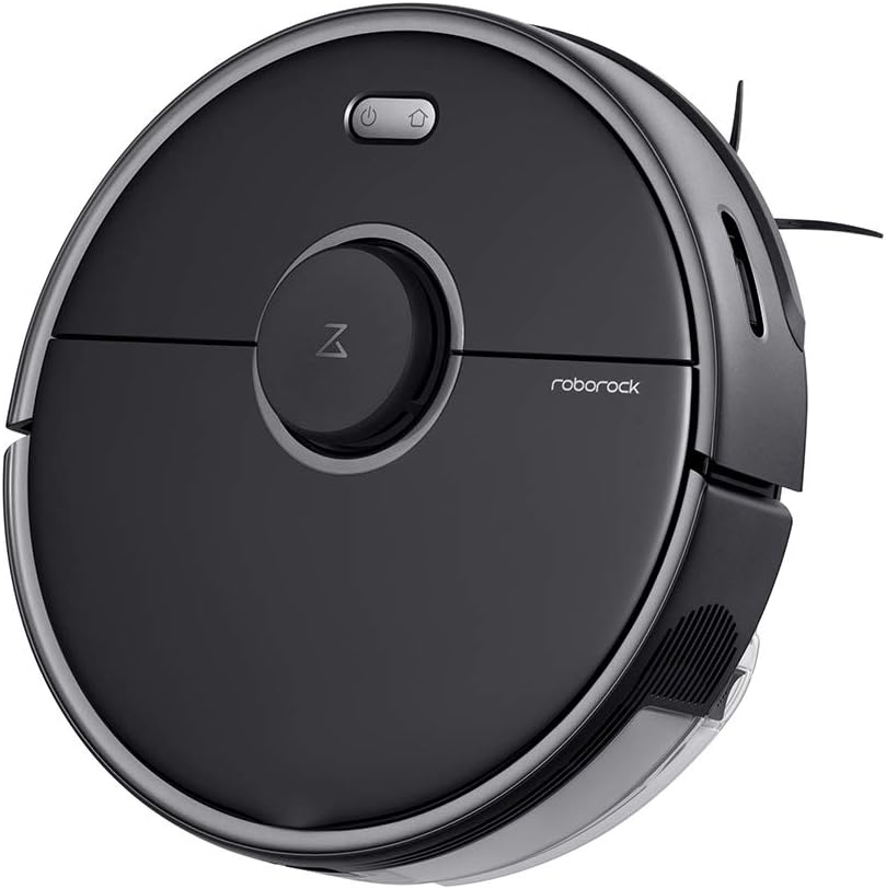 Roborock S5 MAX Robot Vacuum and Mop, Self-Charging Robotic Vacuum Cleaner, Lidar Navigation, Selective Room Cleaning, No-mop Zones, 2000Pa Powerful Suction, 180min Runtime, Works with Alexa(White)