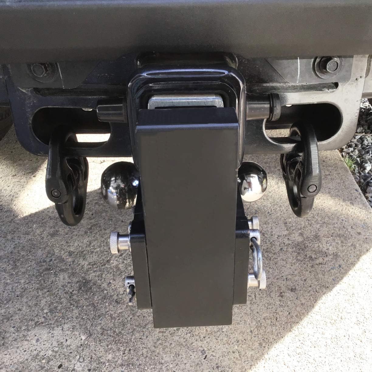 Fivepine 2pc 1/2 inch Tow Hitch Hammer Lock Safety Chain Connector Link Hammerlock Coupling Link Grade 80 Pack of 2