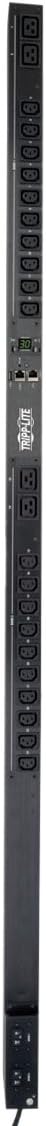 Tripp Lite PDU Monitored 5/5.8kW 208/240V 20 C13 & 4 C19 30A LX Platform L6-30P Vertical 0URM Rack-Mount TAA (PDUMNV30HVLX)