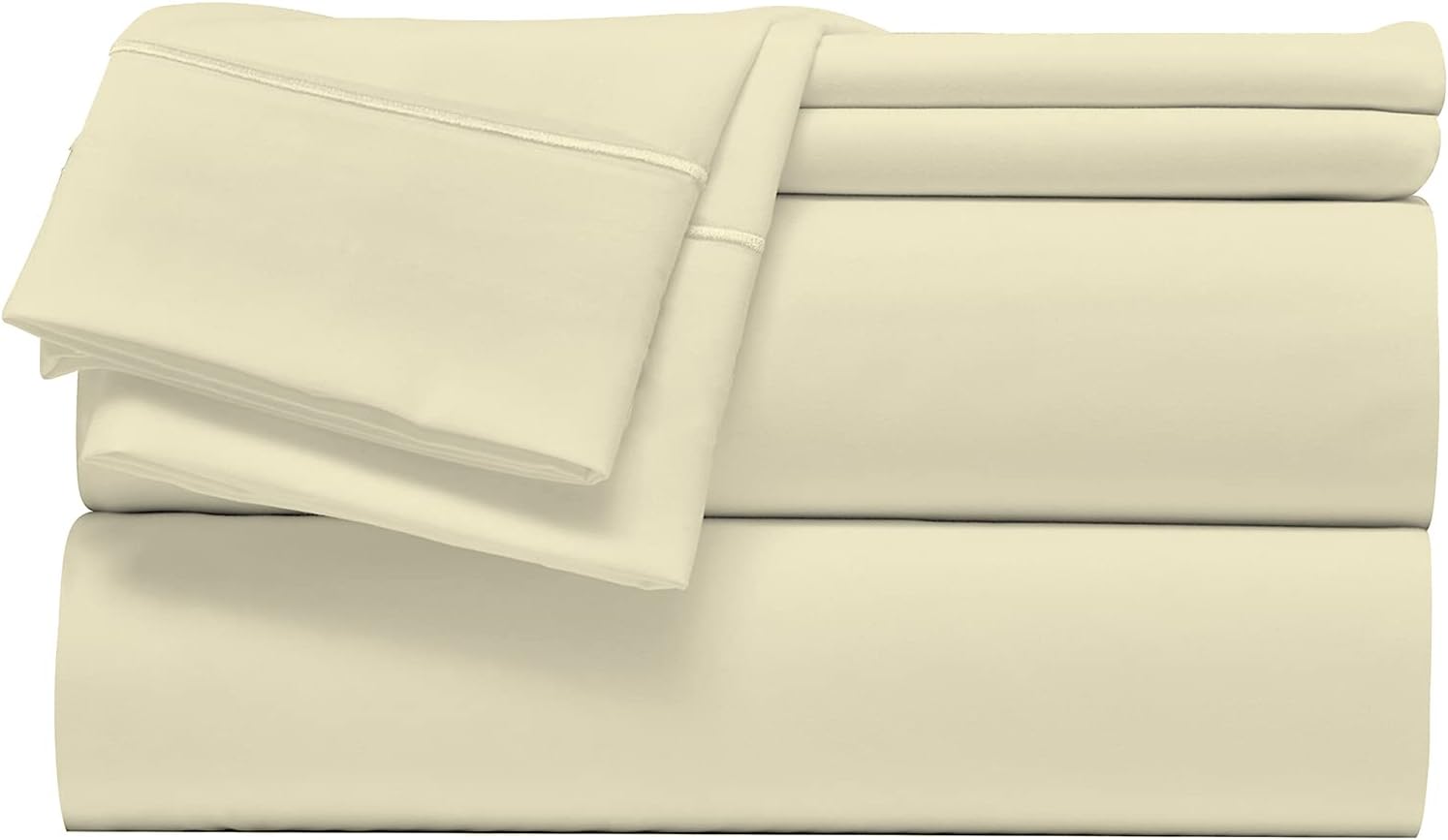 King Size Sheets - Sheets for King Size Bed - King Size Sheets Set - King Size Bed Sheets - 100% Giza Egyptian Cotton Sheets King Size - King Size Sheets with Deep Pockets- White King Size Sheets 4 PC Pack of 2