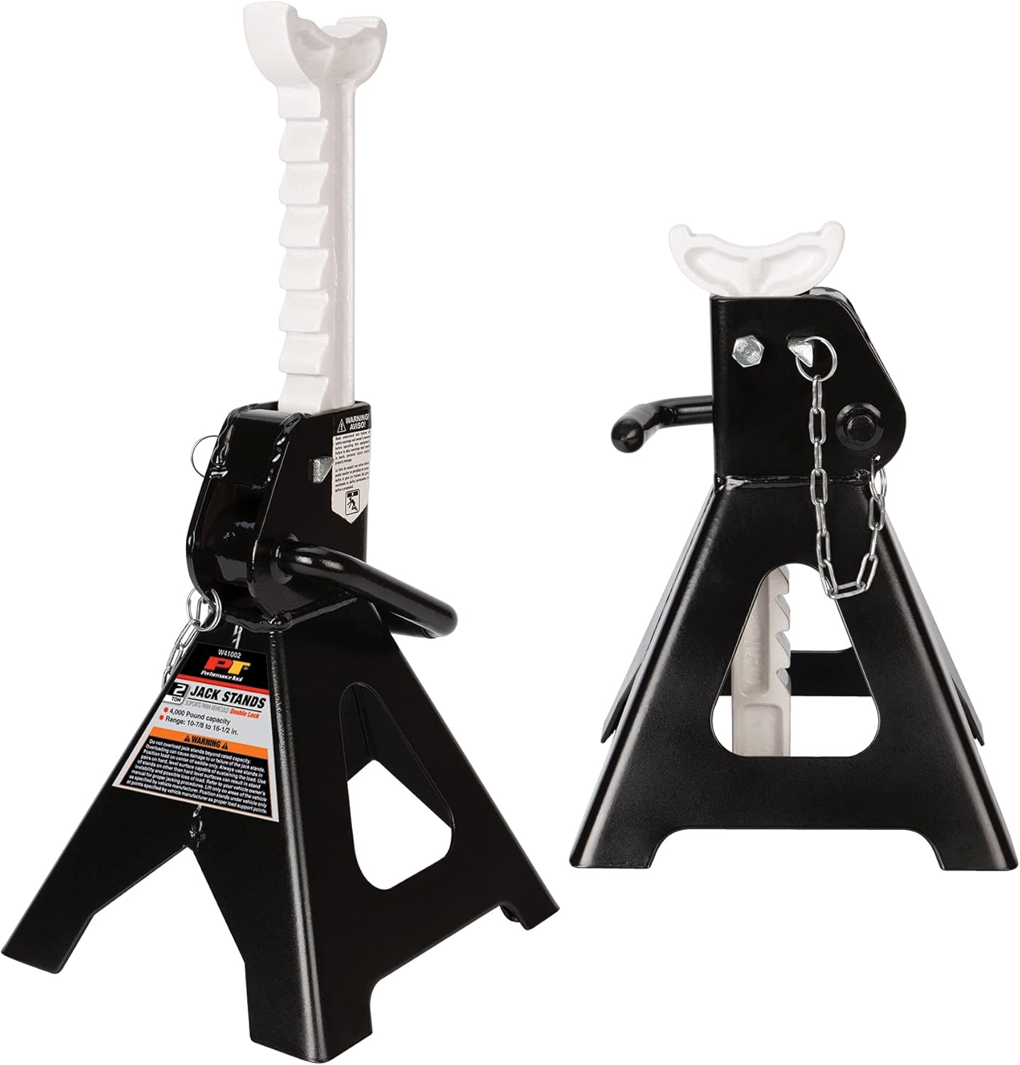6 Ton Double Lock Jack Stands (Pair)