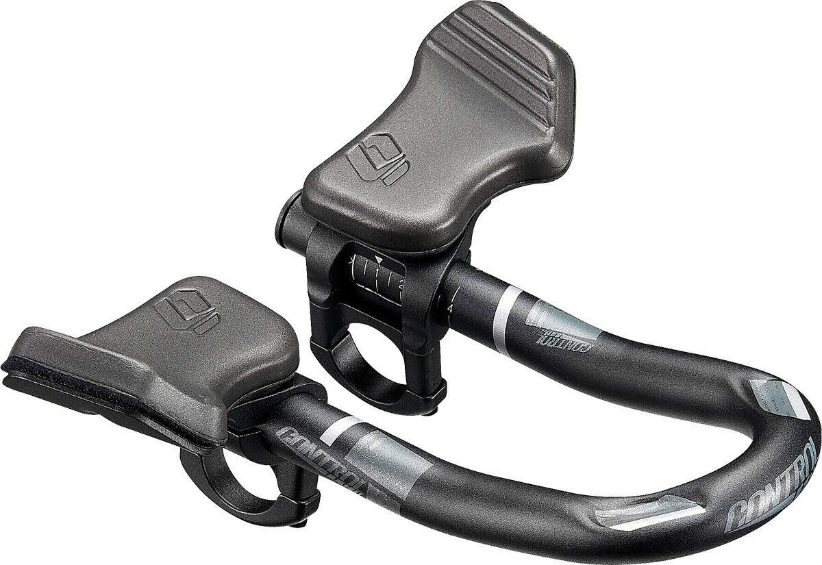 Controltech Falcon Alloy TT Bar Extensions - Black / U-Bend