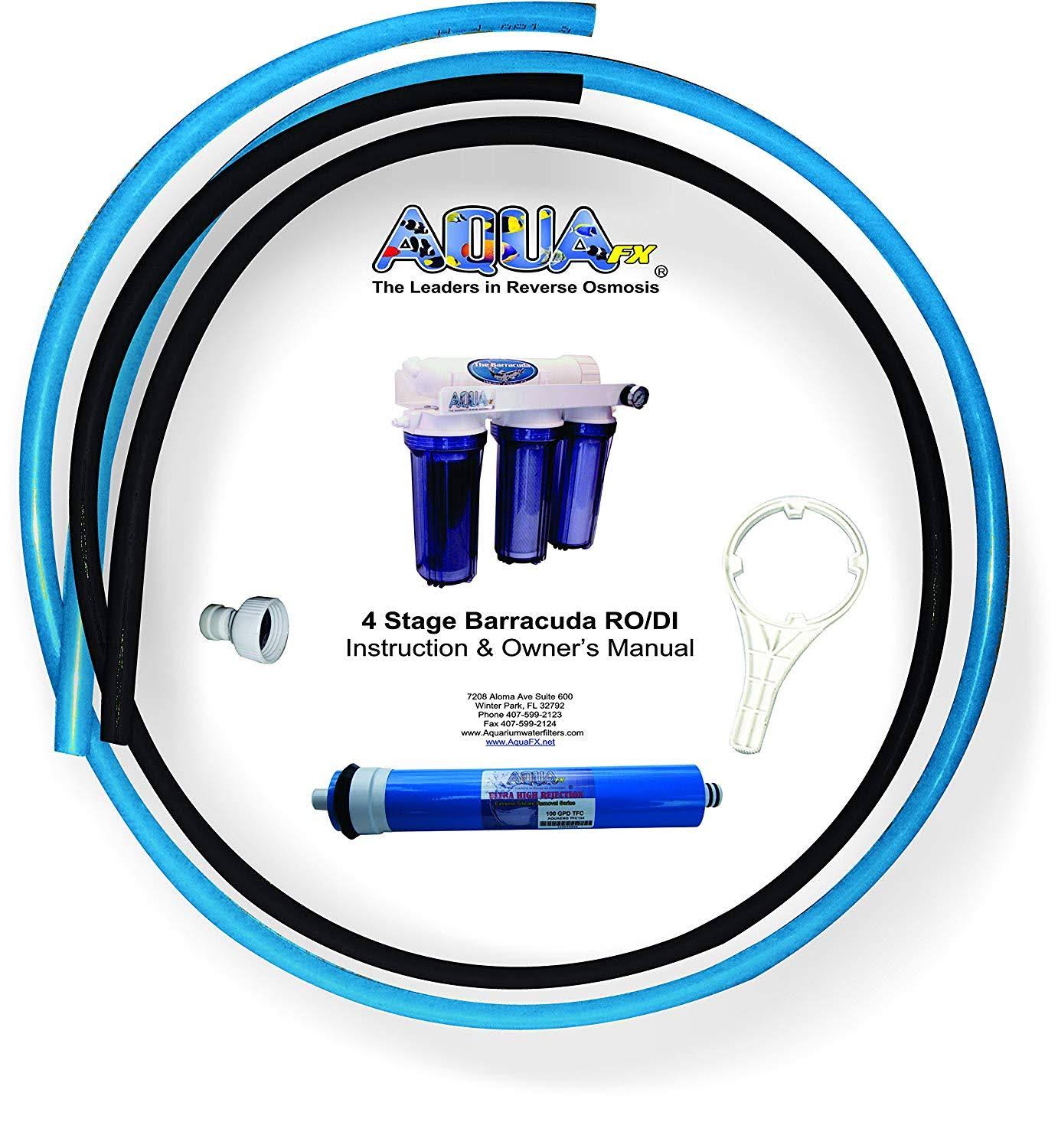 AquaFX Barracuda RO/DI System - 100 GPD