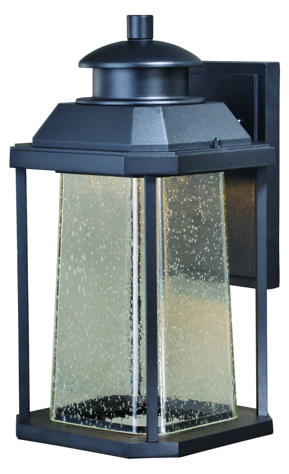 Vaxcel Freeport 9x22 LED Outdoor Wall Light - Textured Black - T0310