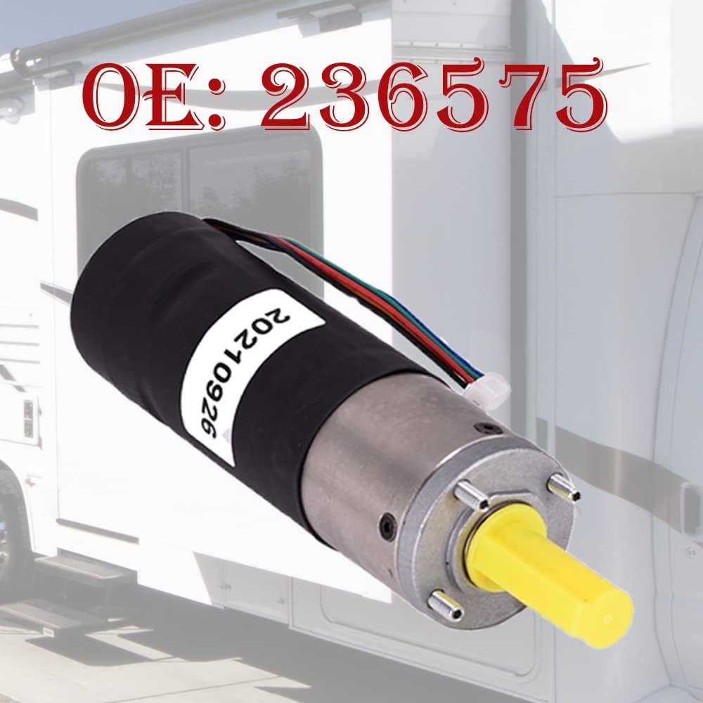 RV Slide-Out In-Wall Motor Fits for Schwinteck Slide-Out System RV Camper High Torque Gear Ratio 300:1 Replace 236575 Pack of 2