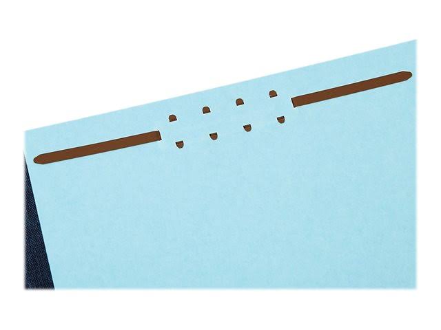 Staples - File folder - expanding - Letter - tabbed - light blue (pack of 25)