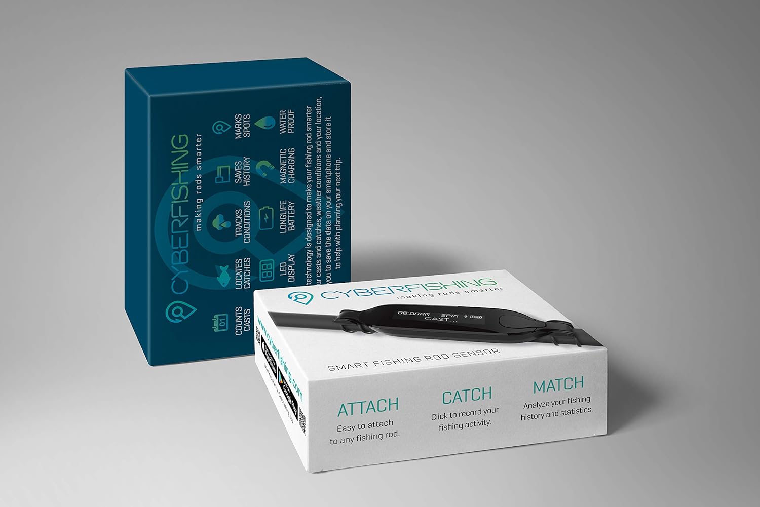 Smart Fishing Rod Sensor Pack of 2