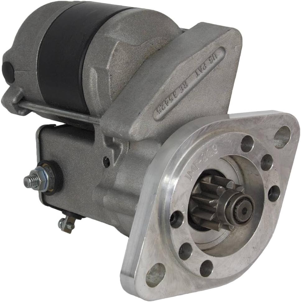 Rareelectrical NEW STARTER COMPATIBLE WITH MASSEY FERGUSON FARM TRACTOR MF-205 TOYOSHA 2-77 1979-1984 3601-8501-01 3601850101 5601-8501-00 5601850100 S114-264 S114264 S114-264A S114264A