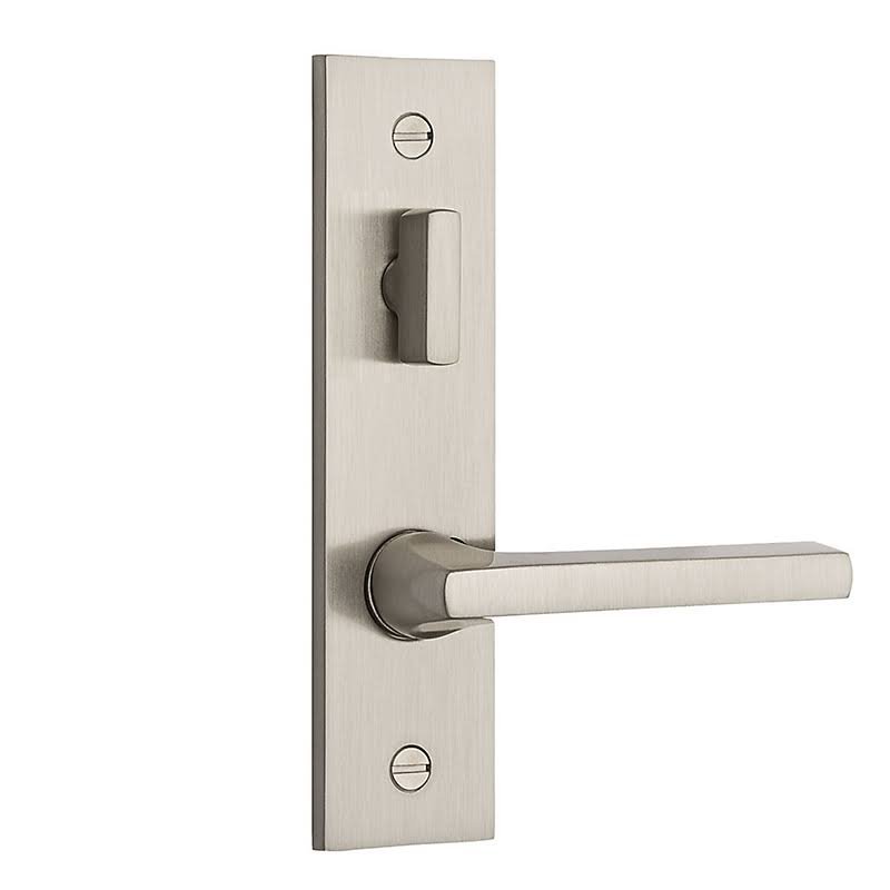 Baldwin Minneapolis Screen Door Privacy Set Antique Nickel