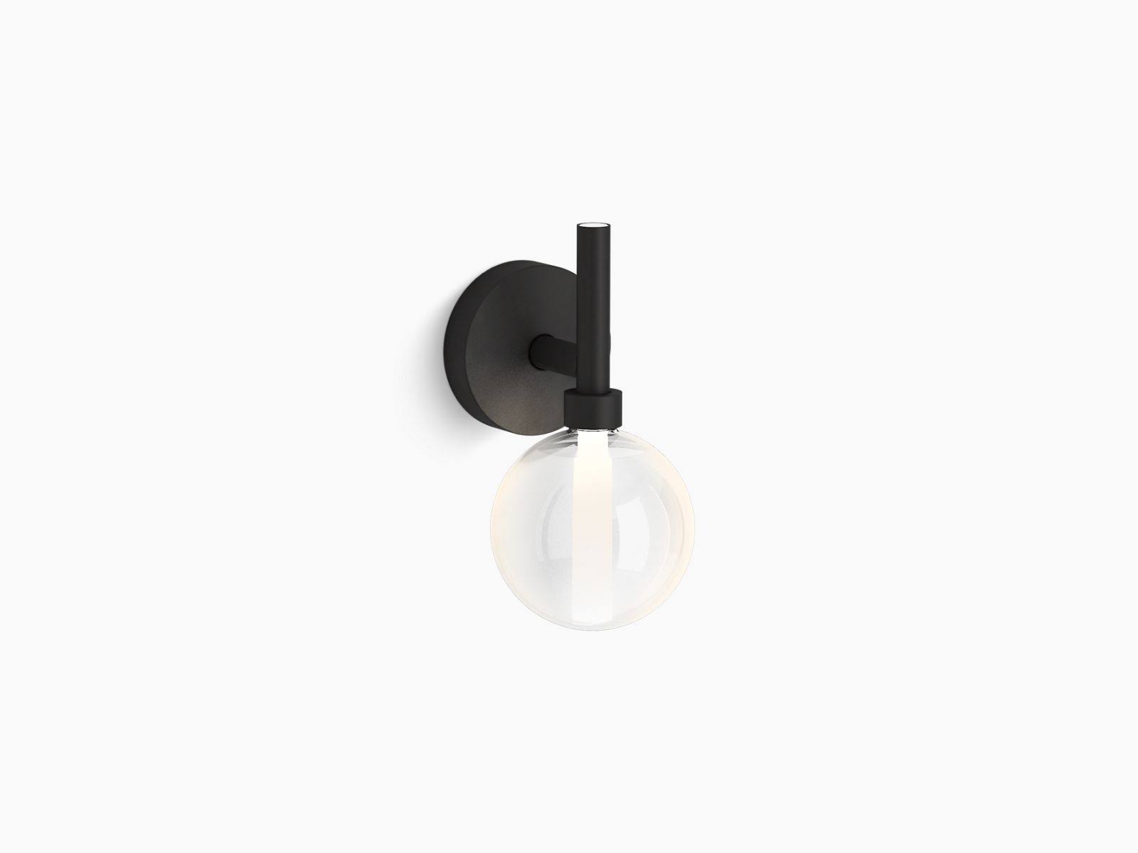 Kohler 23467-SCLED-BLL Components LED Lacemaker Sconce - Matte Black