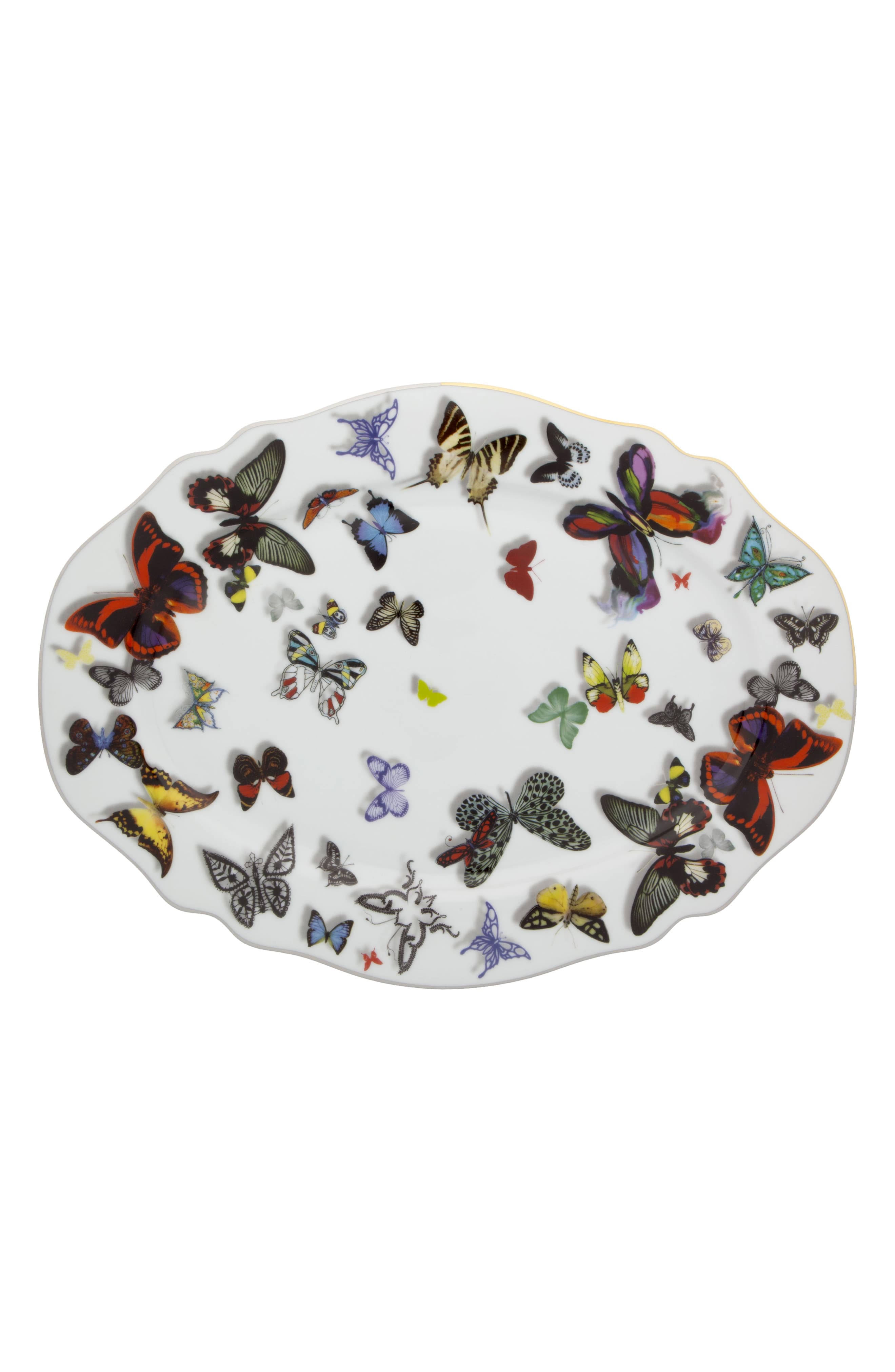 Christian Lacroix - Butterfly Parade Small Platter by Vista Alegre