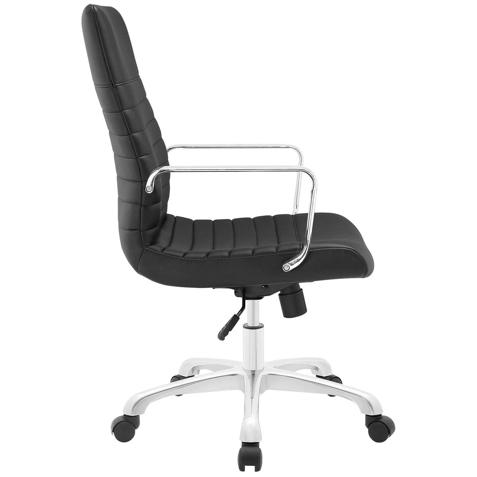 Modway Finesse Mid Back Office Chair - Black