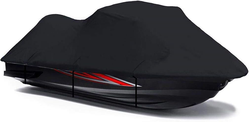 BLACK TOP OF THE LINE JET SKI Cover Compatible for Yamaha Wave Runner FX Cruiser SHO 2008 2009 2010 2011 Jet Ski PWC Cover