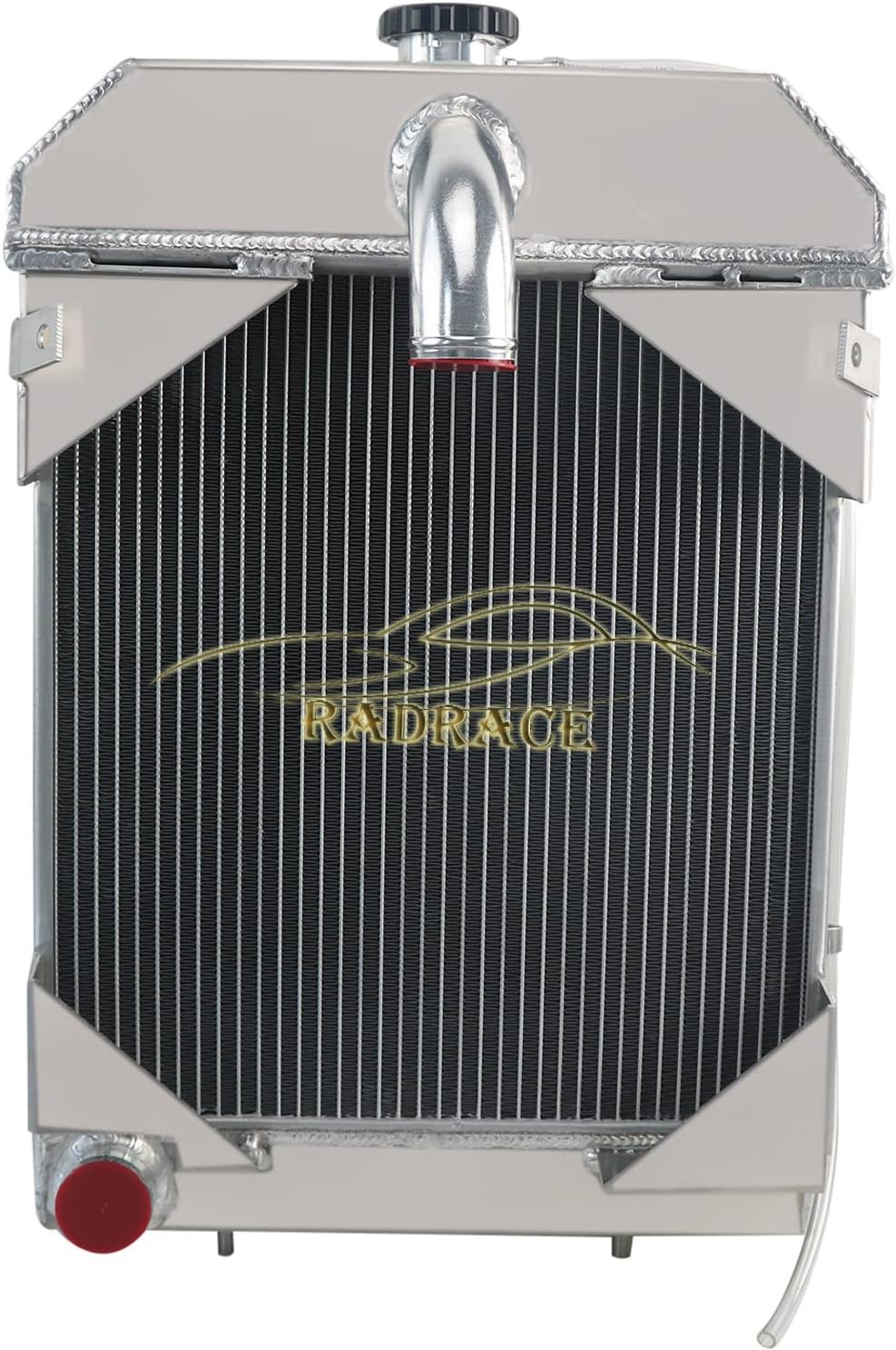 RadRace Tractor Radiator for New Case IH Harvester VA VAC VAI VAO VAH VTA2688 17066544 4 Row Core Aluminum Radiators