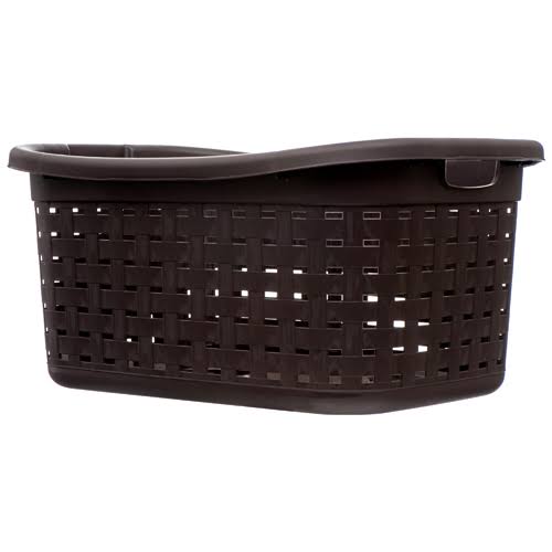 Sterilite #1275 Weave Laundry Basket Espresso, Wholesale, Bulk (Pack of 6)