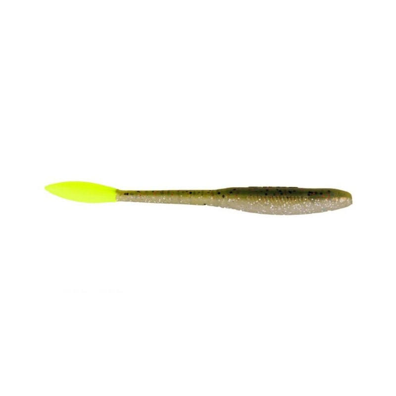Bass Assassin 4.5x22 lit&l Tapper Saltwater Worm 12-Pack