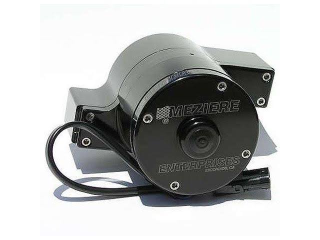 Meziere WP316S Black Hi-Flow Electric Water Pump