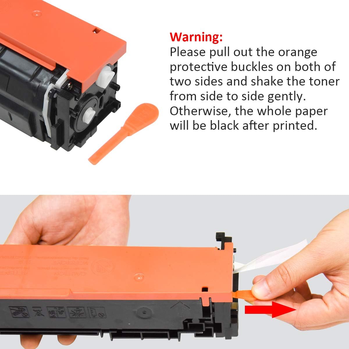 2 Pack Black CF410A 410A Compatible Toner Cartridges for use with Color Pro MFP M477fdn M477fdw M477fnw M452dn M452nw M452dw M377dw Series Printer Pack of 2