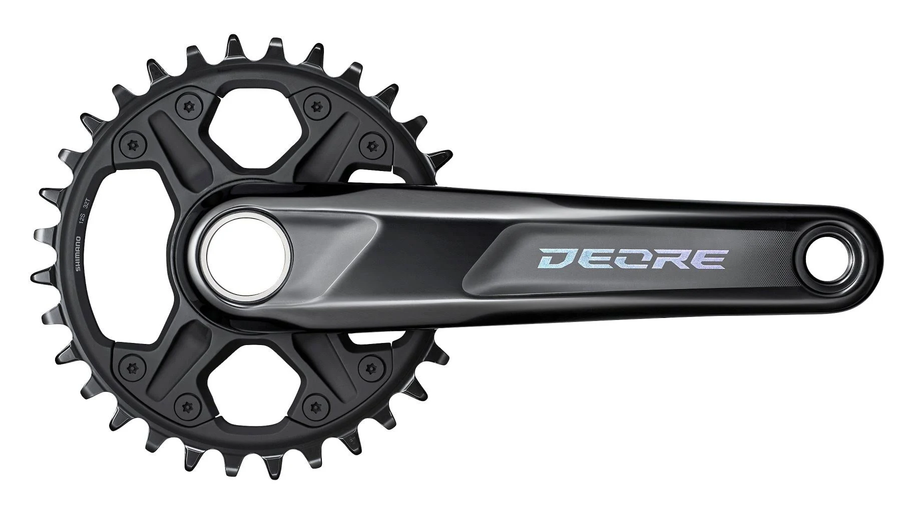 Shimano Deore M6100-1 12 Speed Crankset Black 170mm - 32T