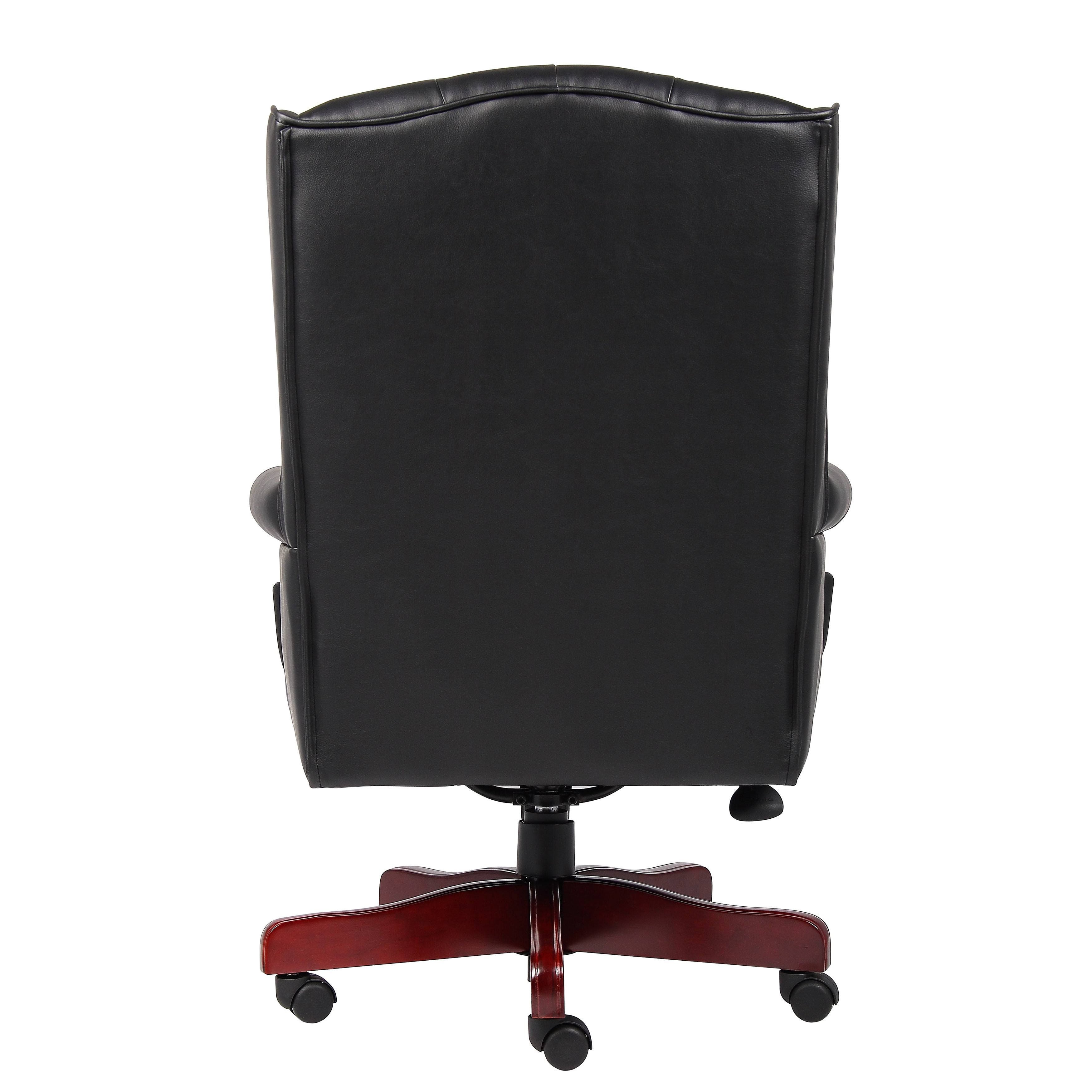 Wingback Traditional Chair Burgundy - Boss Office Products