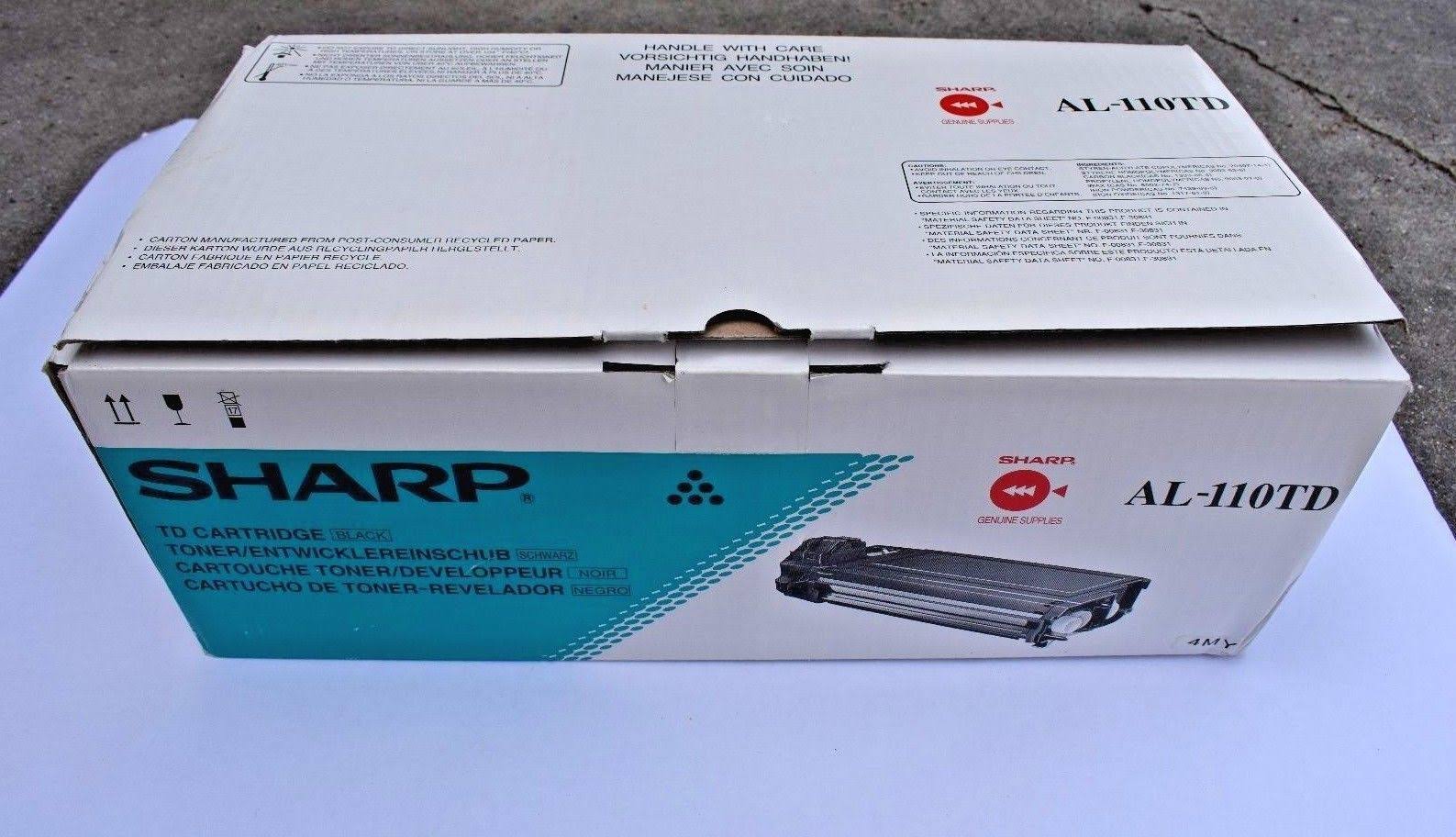 Sharp AL110TD Black Toner Cartridge