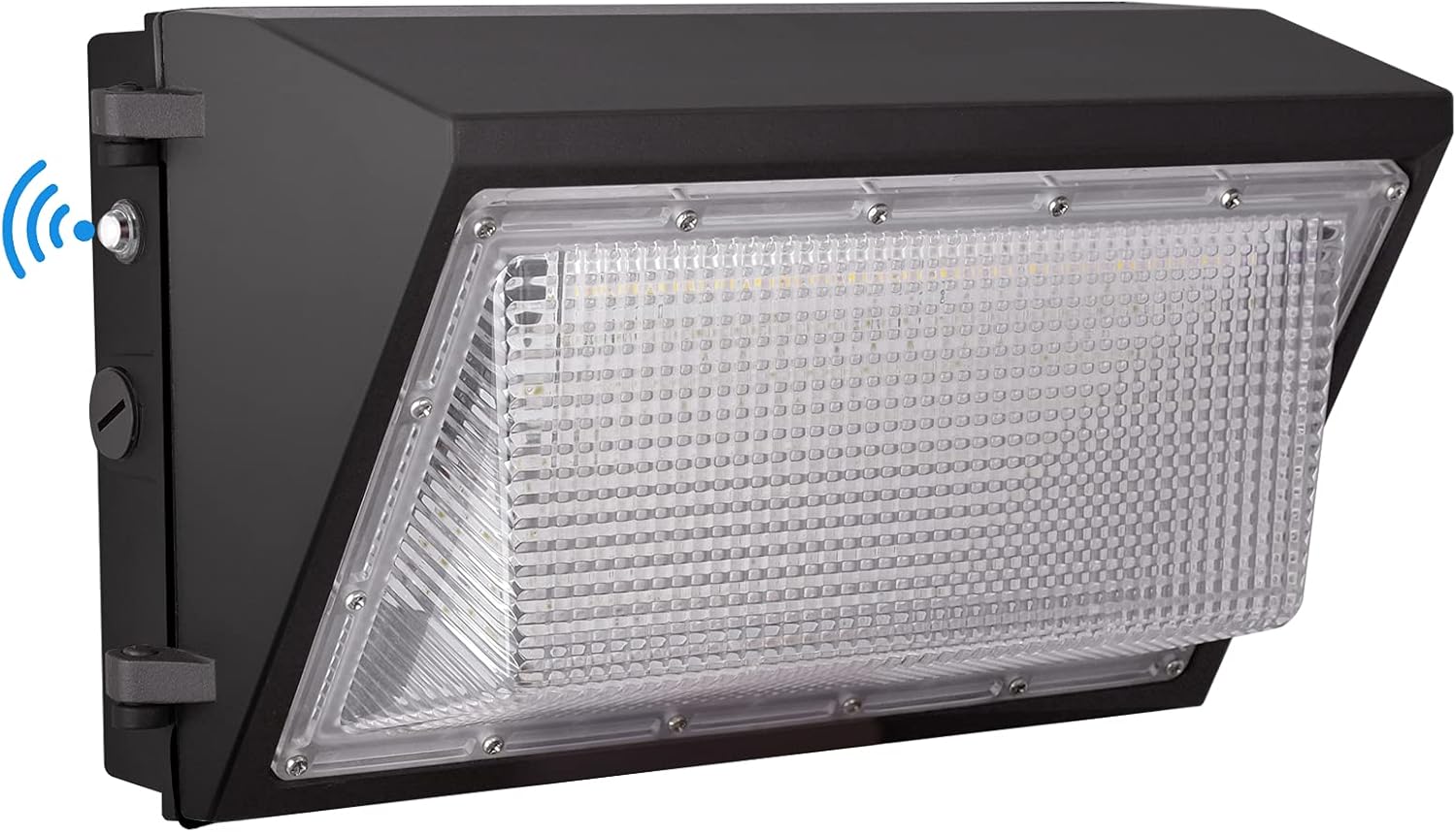 LED Wall Pack Light with Dusk to Dawn Photocell,120W 15600LM 5000K Daylight ,AC100-277V Input,750W HPS/HID Equivalent, Waterproof Commercial Security Lighting for Warehouses, Garage,ETL Listed … Pack of 2